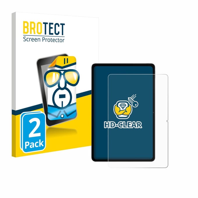 BROTECT - Screenprotector voor Xiaomi Redmi Pad 2 Pro - Folie Beschermfolie transparant 2 Stuks