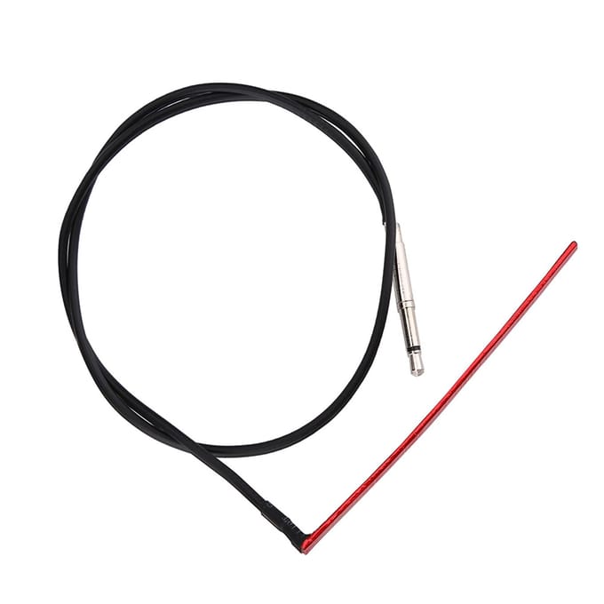 1 stuks Onderzadel Piëzo Brug Pickup Transducer met 2,5 mm Jack voor Folk Klassieke Gitaar black