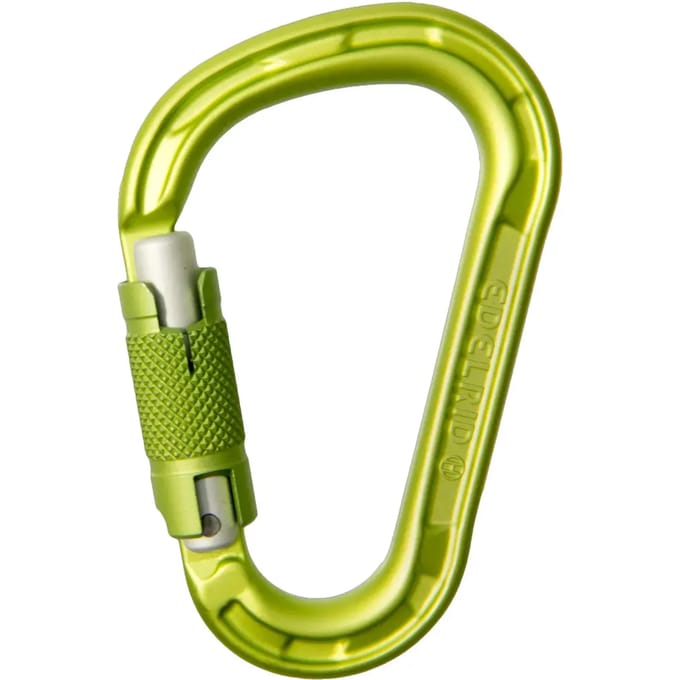 Edelrid Hms Magnum Twist Karabijnhaak Groen