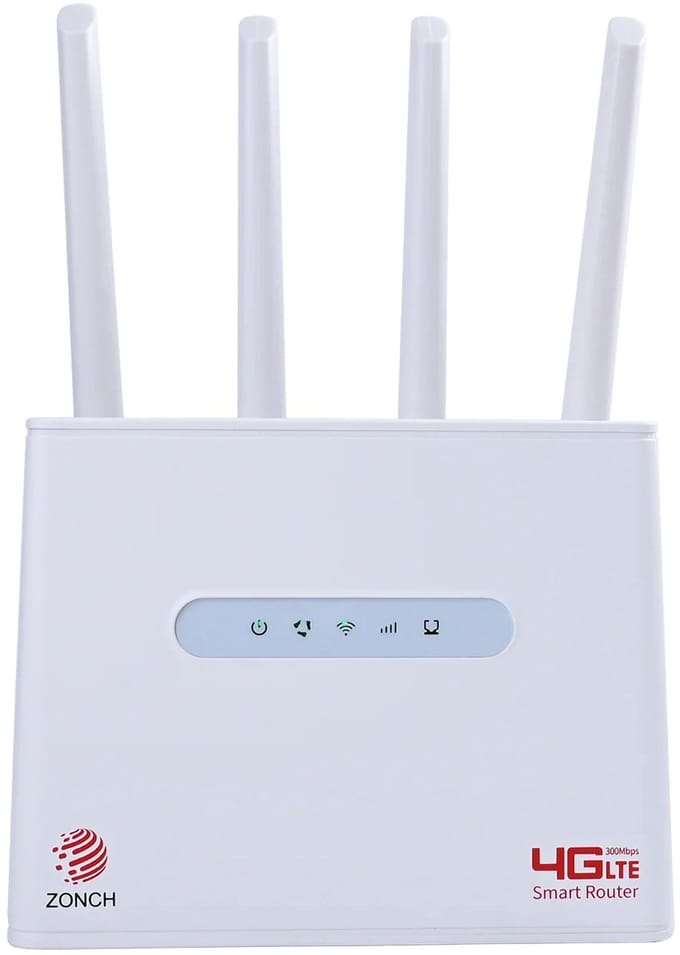ZONCH R6575 CPE WiFi Router With Light White