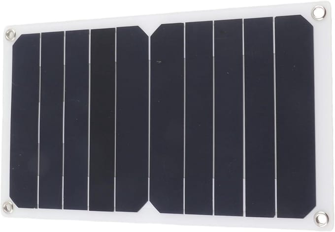 Zonnepaneel Oplader - Draagbare Energie - Buiten Opladen - Zeer Efficiënte Technologie - 10 Watt - Zwart