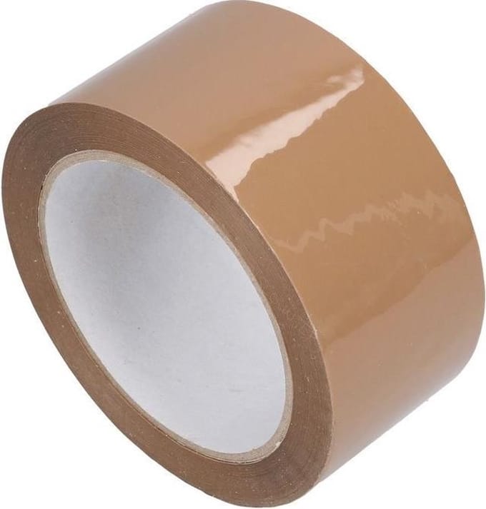 Rouleau Verpakkingstape,plakband Bruin (70 m x4,8 cm)