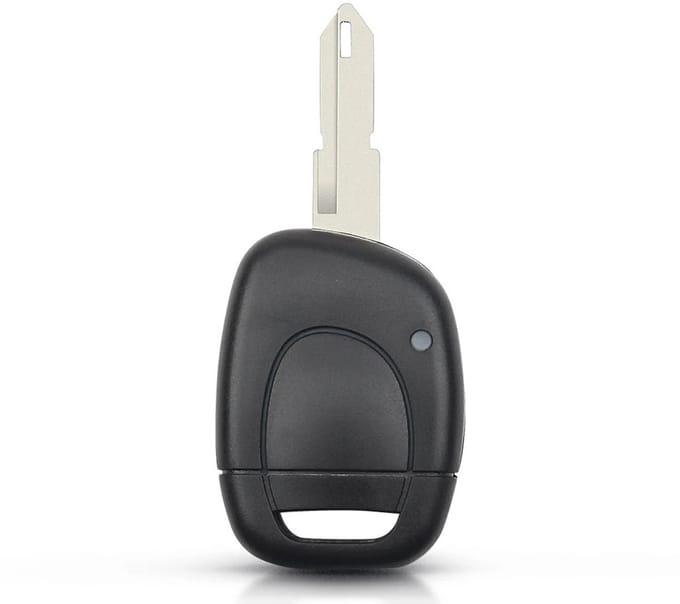 XEOD Autosleutelbehuizing - sleutelbehuizing auto - sleutel - Autosleutel / Renault 1 knops NE73