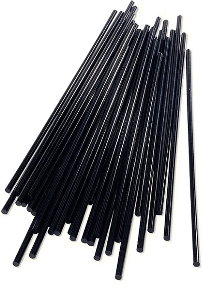 12 mm lijmpatronen universeel zwart - 5000211