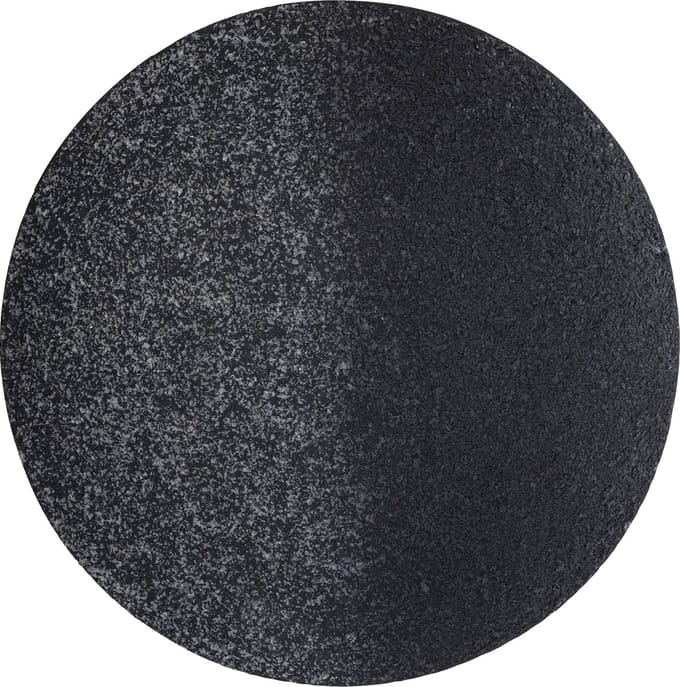 PTMD Wandpaneel Miecke - 60x7x60 cm - Ijzer - Zwart