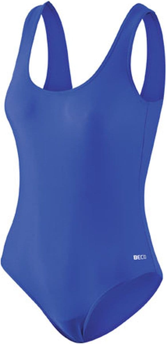 BECO Zwempak Dames - Polyamide - Blauw - Maat 40