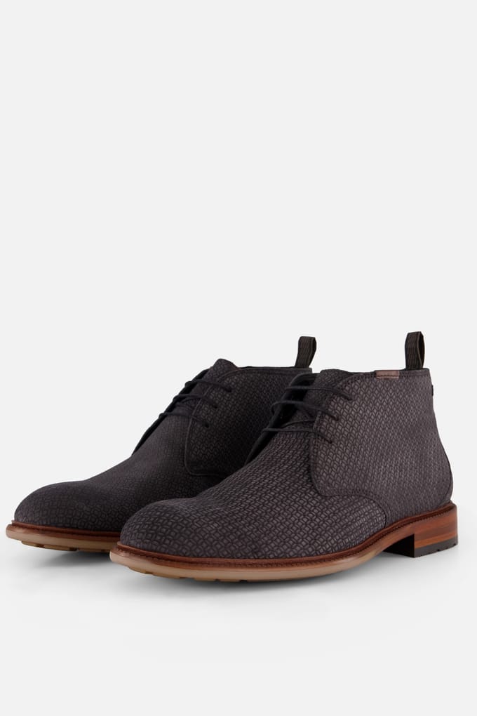 Floris van Bommel Floris van Bommel Normer veterboots zwart