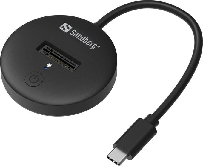 Sandberg - 136-47 - USB 3.2 Dock for M.2+NVMe SSD - Dockingstation - Sata SSD - Superspeed - 10Gbps
