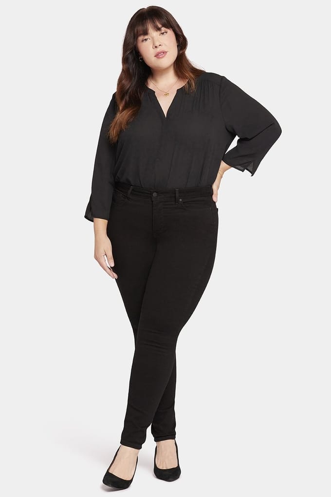Ami Skinny Jeans Zwart Premium Denim (Plus)