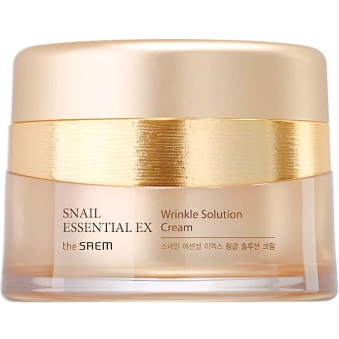 The Saem - Snail Essential EX Wrinkle Solution Cream 50ml