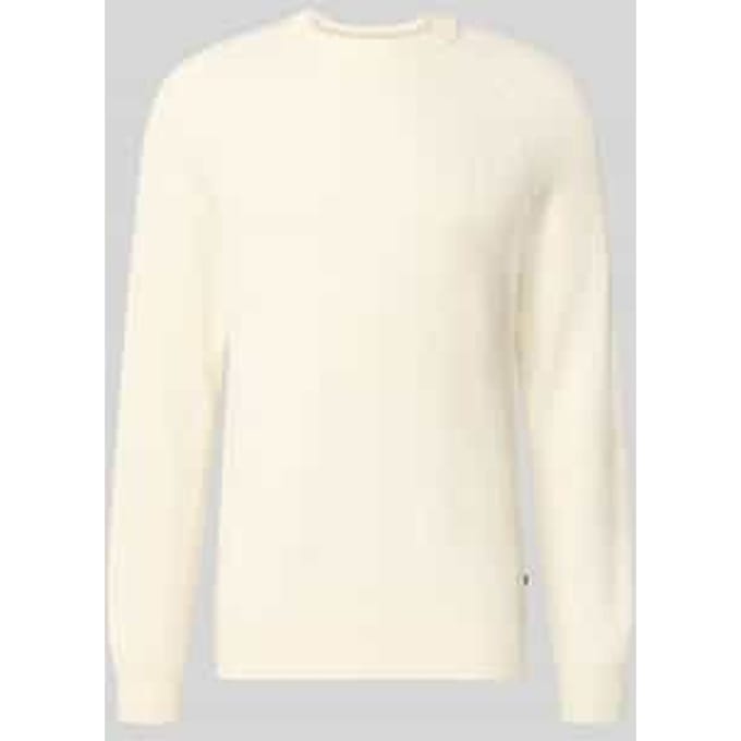 Regular fit pullover van pure katoen model 'Hellson'