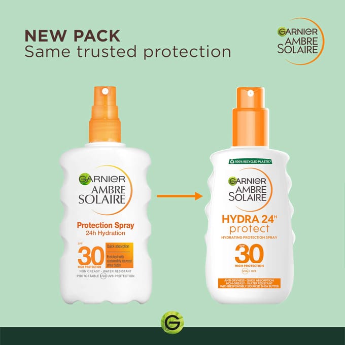 Garnier Ambre Solaire Ultra Hydrating SPF 30 Zonnebrand Spray - 200 ml