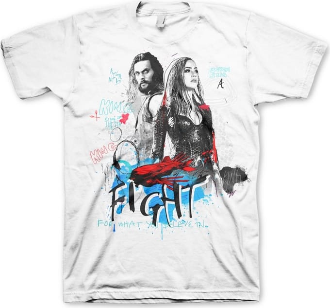 DC Comics Aquaman Heren Tshirt -L- Believe Wit