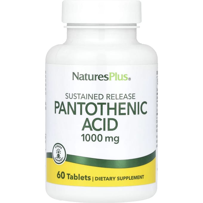 Pantotheenzuur, 1.000 mg, 60 tabletten
