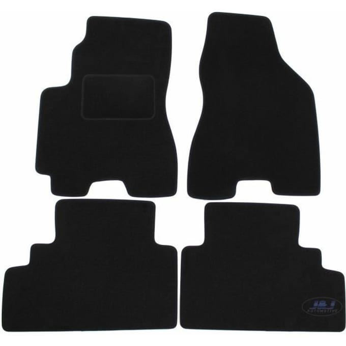Tapis De Sol Noir Velours - J&amp;J AUTOMOTIVE - Sur Mesure - Hyundai Jumpy 2007-2016 - Antidérapant - Imperméable zwart