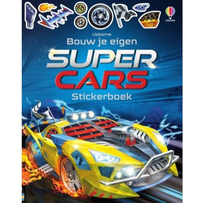 Supercars Stickerboek