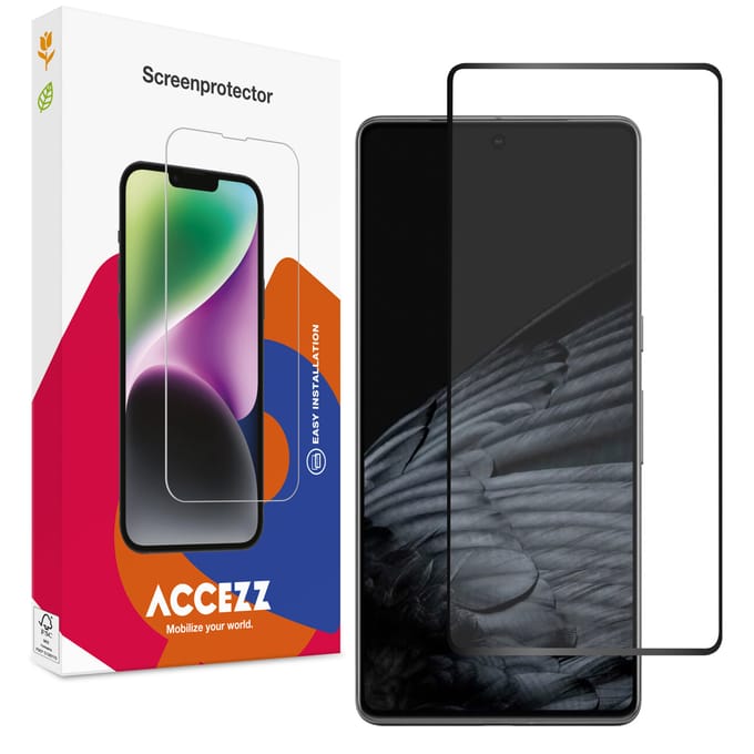 Accezz Screen Protector - Geschikt voor Google Pixel 7 Pro - Gehard Glas Screenprotector