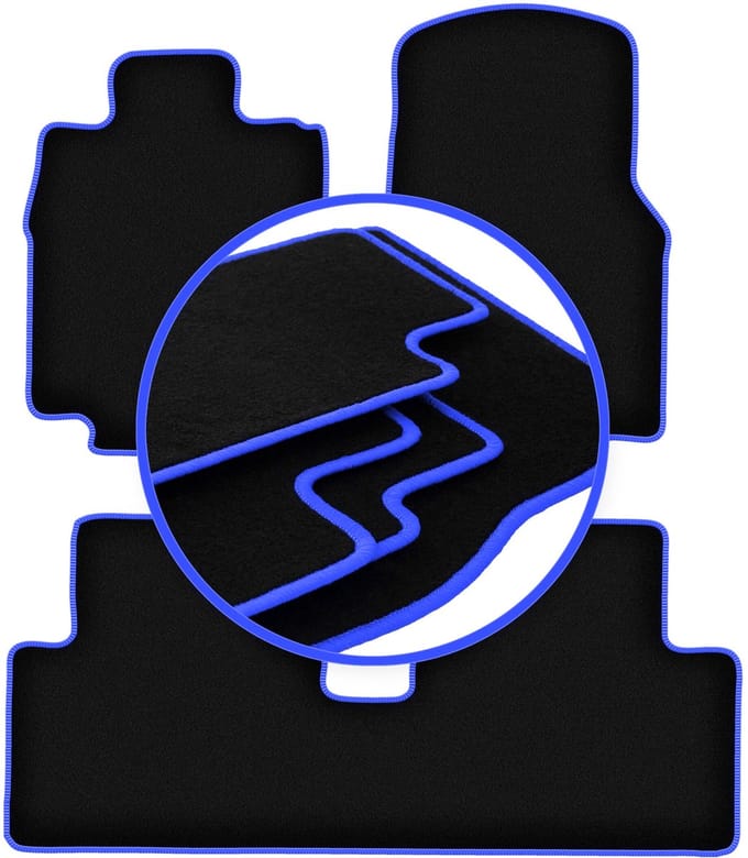 CARLUX-BLUE automatten voor: Mercedes A W168 hatchback (1997-2005)