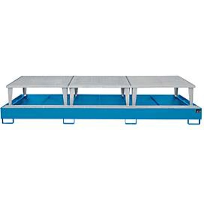 Lekbak AWA 1000-3, blauw RAL 5012