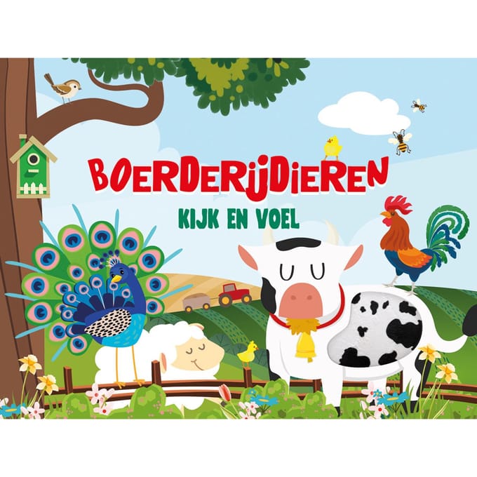 Boeken Boerderijdieren kijk en voel Multi unisex