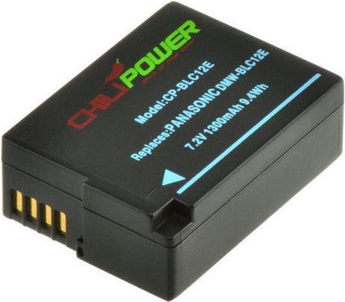ChiliPower DMW-BLC12 accu voor Panasonic - 1300mAh