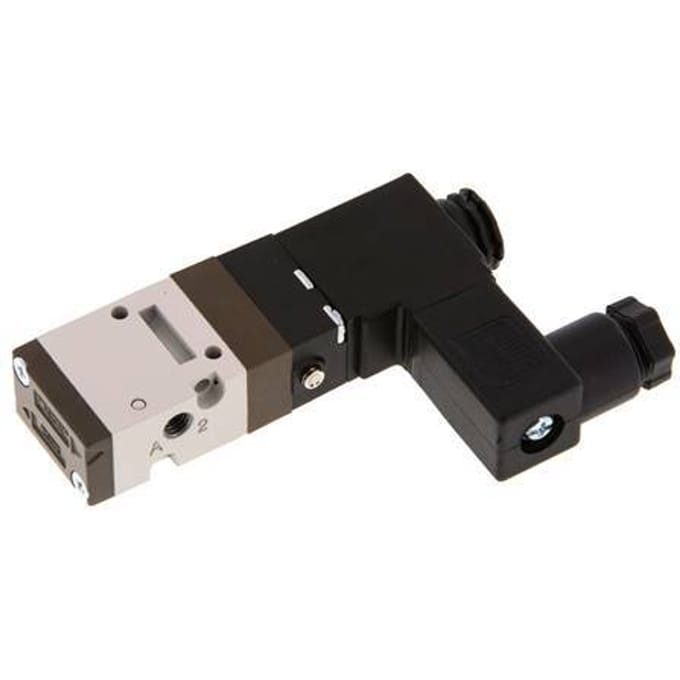 3/2 M5 NC Magneetventiel 12V DC 1.5-10bar/21.0-140psi YPC