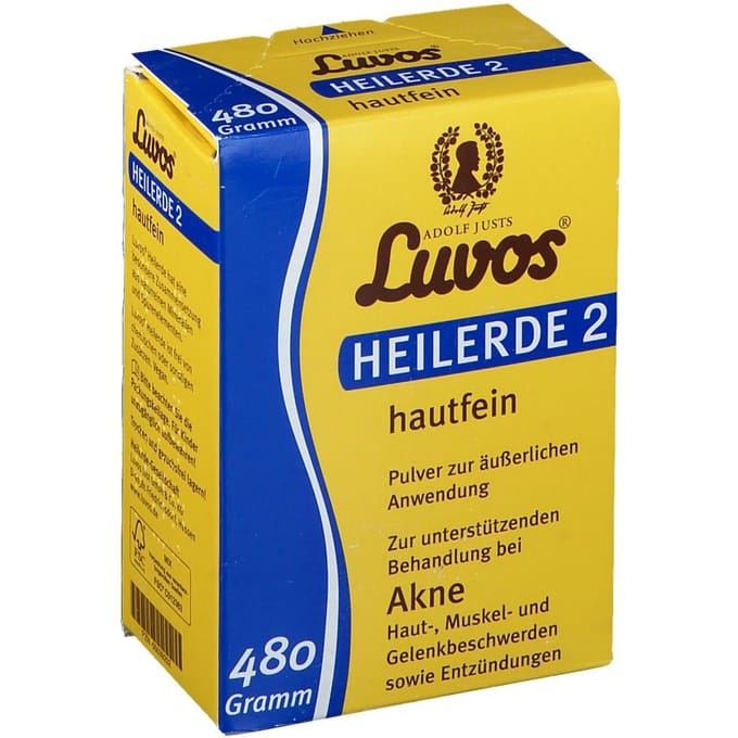 Adolf Justs Luvos Heilerde 2 Voor De Huid Poeder 480g