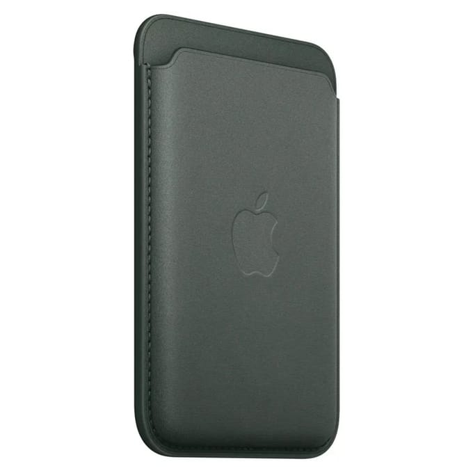 Apple FineWoven Wallet MagSafe met 'Zoek-mijn' functie - Evergreen