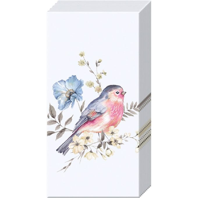 Papieren zakdoeken "Birds"
