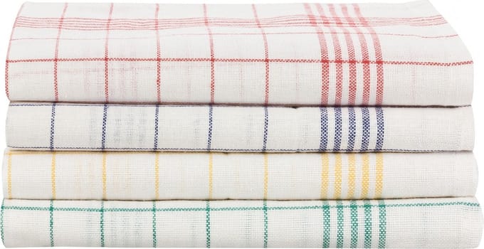 Sito Poleerdoek glazendoek - 10 stuks - 50x70 cm - halflinnen rood