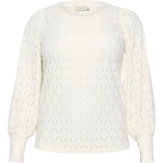 Damesblouse met kant KAFFE Curve Tina