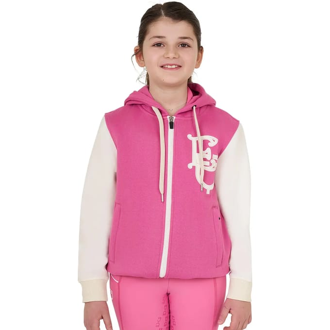 Zip-up hoodie voor meisjes Equestro