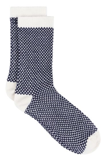 Hunkemöller Halfhoge sokken van modal Blauw