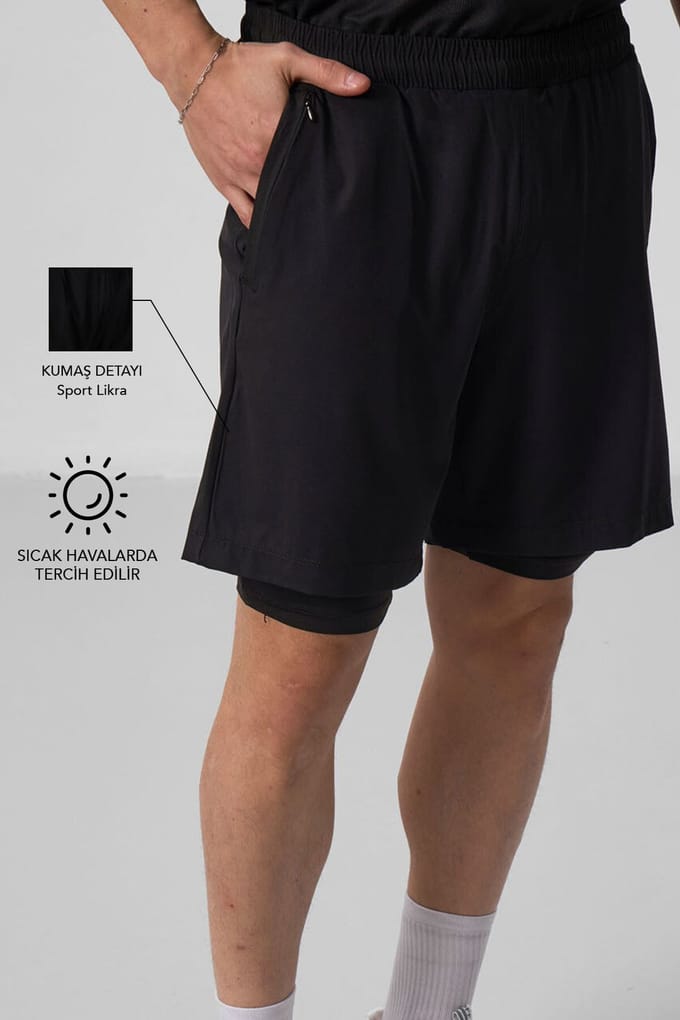 Heren Regular Fit Jersey Shorts