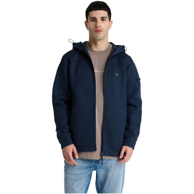 Chasin' Adan zip navy blazer