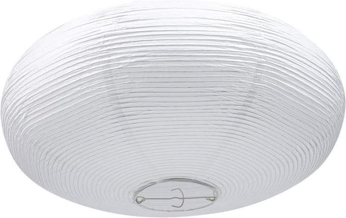 Papieren Lampenkap - Hangende Lantaarn - Decoratieve Verlichting - Duurzaam Materiaal - 48x20cm - Wit