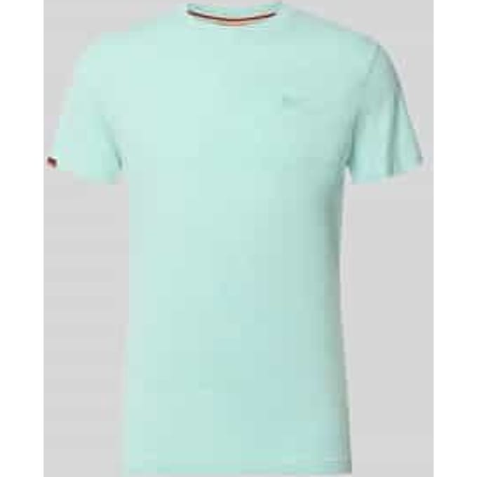 Superdry Organic Cotton Essential Logo T-Shirt Light Mint Green Marl