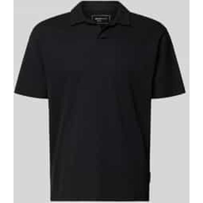 Relaxed fit Poloshirt van Katoenmix