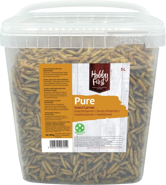 HobbyFirst Insectenlarven 650 gr