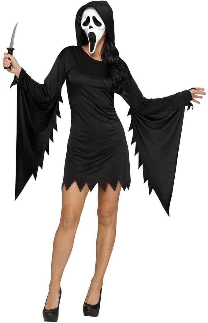 Scream - Ghostface avondjurk - voor carnaval