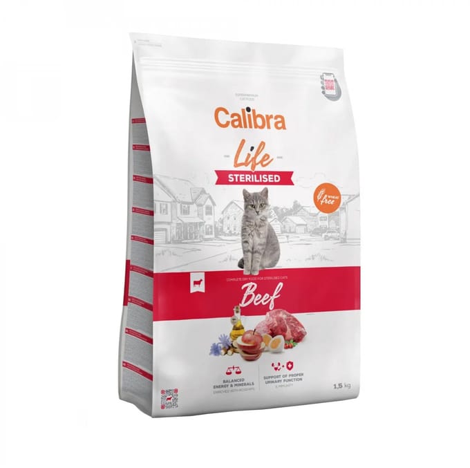 Calibra Cat Life Sterilised - Rund - 1,5 kg