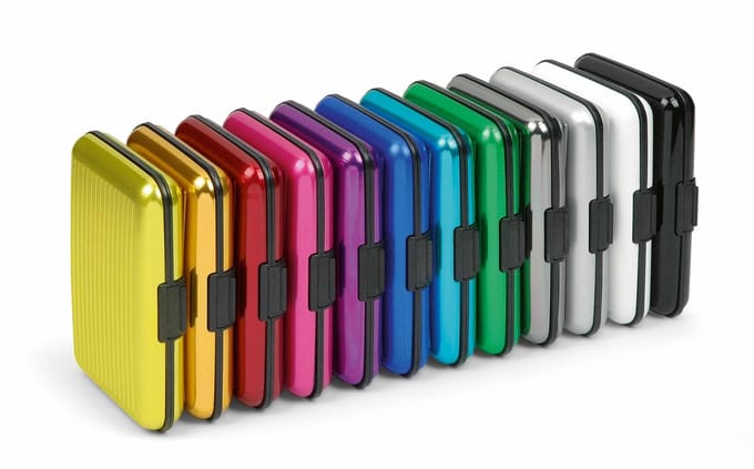Pasjeshouder - RFID - assorti kleuren