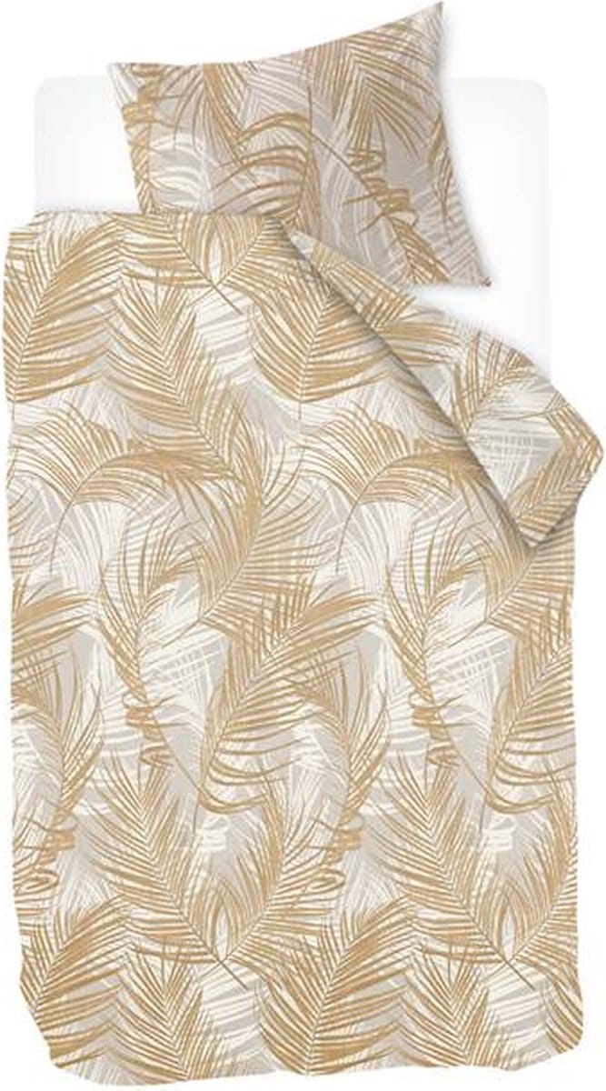 Ivorlyn Durham Dekbedovertrek - Eenpersoons - 140x200/220 cm - Gold