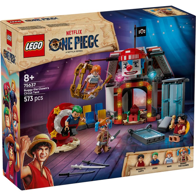 LEGO® ONE PIECE Circustent van Buggy de Clown Bouwset - 75637