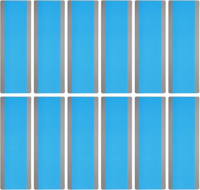 Leesstrips - Markeerstrips - Lezen Leren - Visuele Stress Verminderen - 19x7cm - Blauw