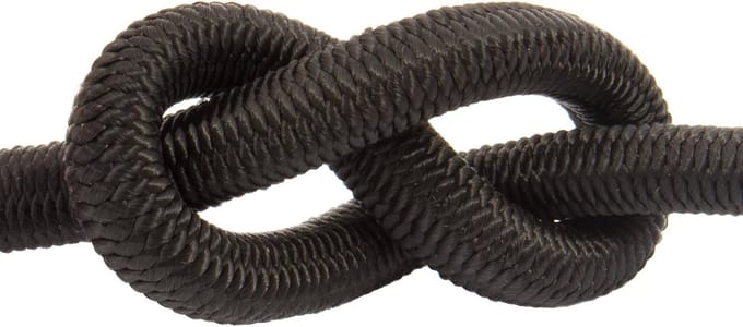 Expander Touw - Elastisch Koord - Zeker Bevestigen - Sterk En Flexibel - 40 Meter Lengte - Zwart