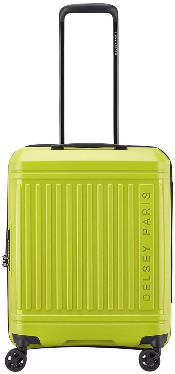 Delsey Lutece SE Handbagage Spinner 55 cm - Uitbreidbaar 34/39 liter - 55x3520/23 cm - lime