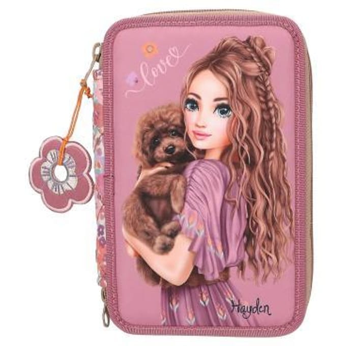 Top Model TOPModel 3-vaks etui FLORALY Pennenzakken en -etui's