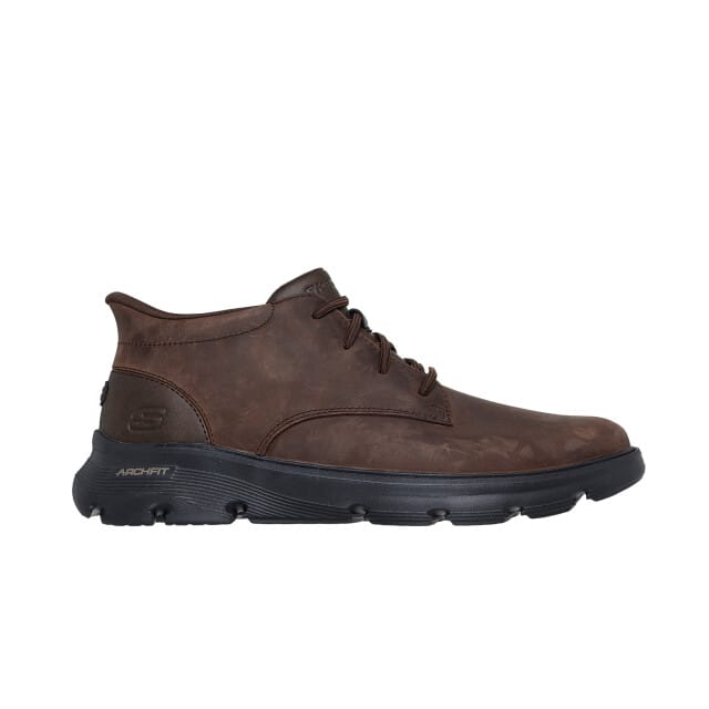 Skechers ARCH FIT GARZA - RIDLEY Heren Instappers - Donkerbruin