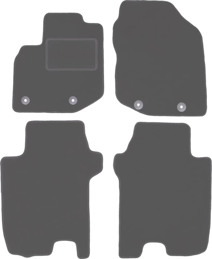 Grafiet automatten voor: Honda Jazz III hatchback (2008-2011)
